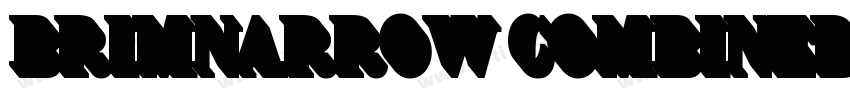 BrimNarrow Combined2字体转换